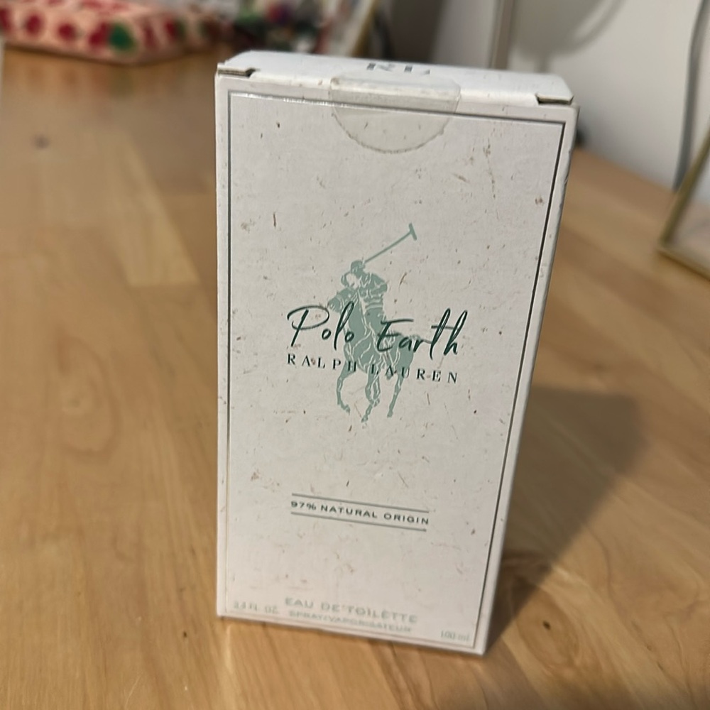 Polo Earth By Ralph Lauren Eau de toiletre 3.4 oz. NWT